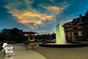 Fountain in Birmingham, Michigan