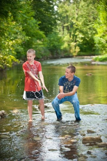 Boys will be boys. Zack Rochester High School